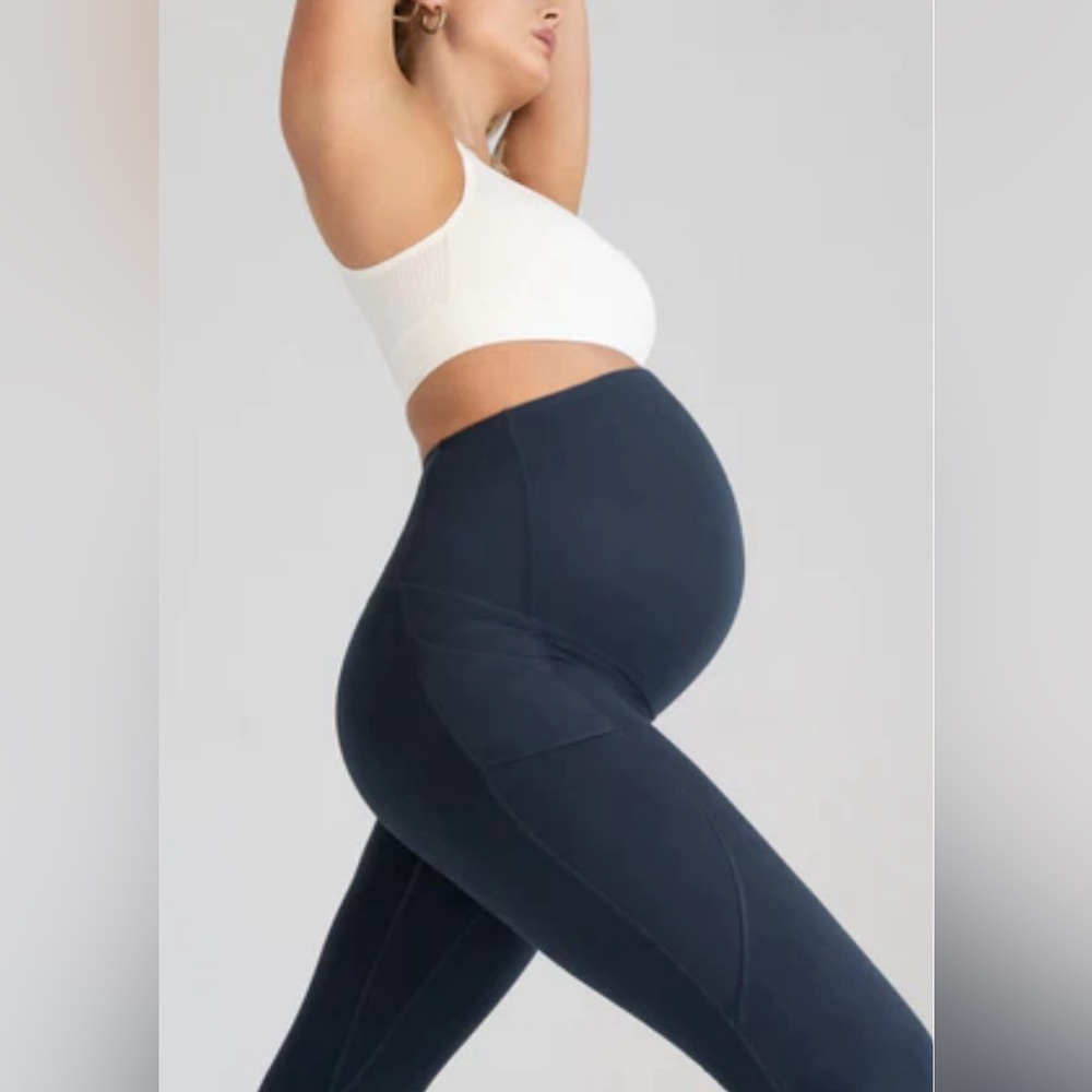 Blanqi support athletic maternity leggings NWT